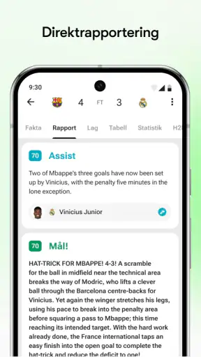 FotMob - Målservice fotboll screenshot