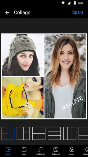 Fotocollage: Fotoredigerare screenshot