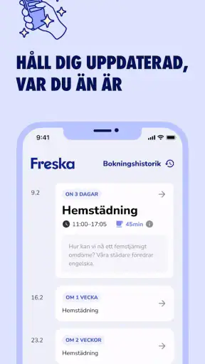 Freska — Hemstädning screenshot