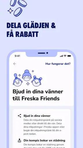 Freska — Hemstädning screenshot