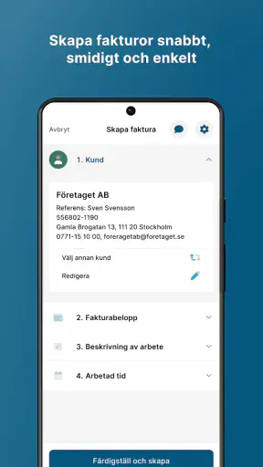 Frilans Finans screenshot