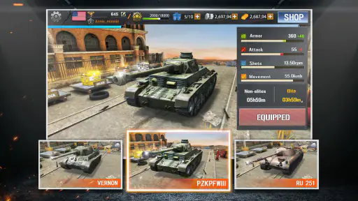 Furious Tank: War of Worlds screenshot