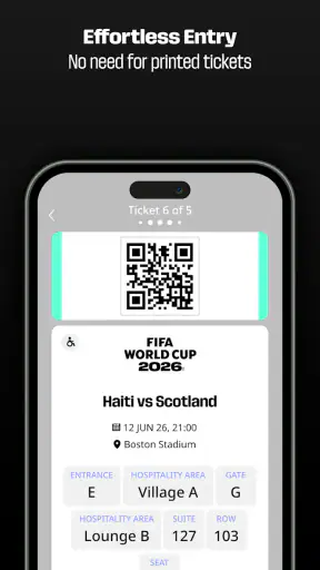 FWC2026 Mobile Tickets screenshot