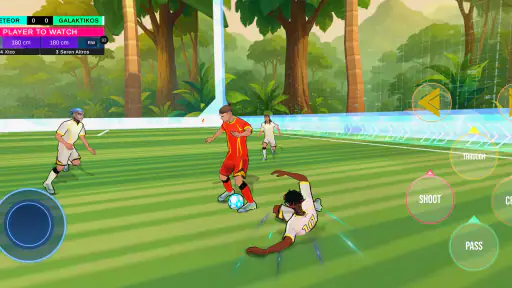 Galaxy Soccer : 3v3 match screenshot