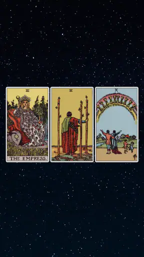 Galaxy Tarot screenshot