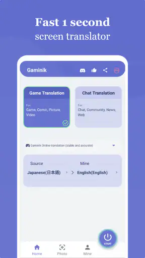 Gaminik: Auto Screen Translate screenshot
