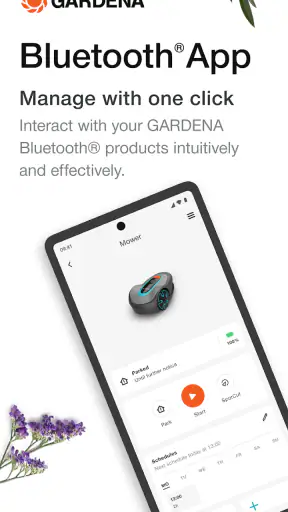 GARDENA Bluetooth® App screenshot