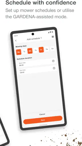 GARDENA Bluetooth® App screenshot