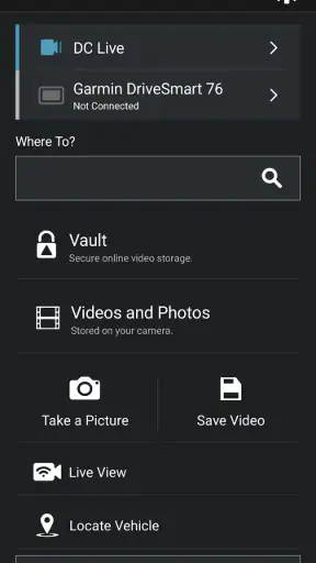 Garmin Drive™ screenshot