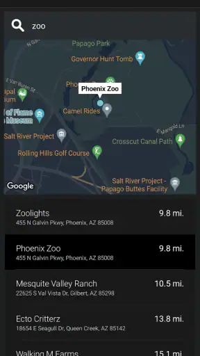 Garmin Drive™ screenshot