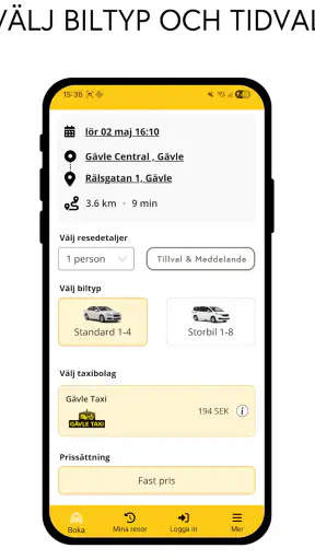 Gävle Taxi screenshot