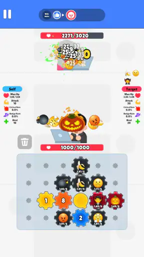 Gear Emoji Attack screenshot