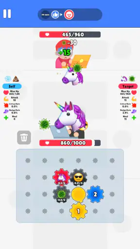 Gear Emoji Attack screenshot