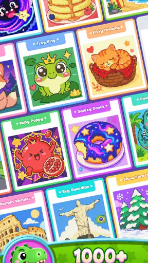 Gem Coloring: Color by Number screenshot