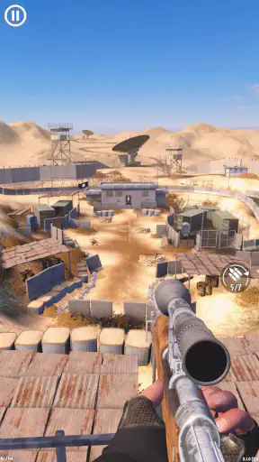 Ghost Sniper: Krig FPS screenshot