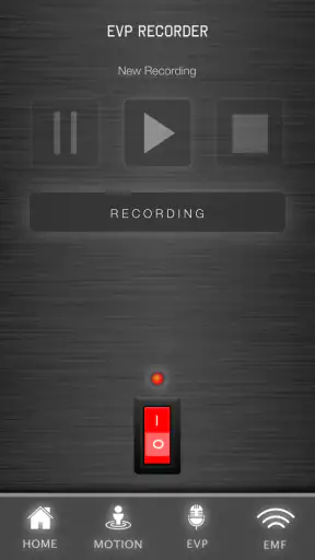 Ghost Tracker EMF EVP Recorder screenshot