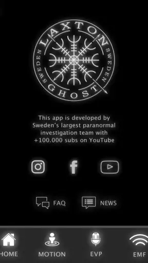 Ghost Tracker EMF EVP Recorder screenshot
