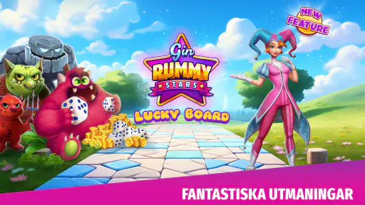Gin Rummy Stars – Kortspel screenshot