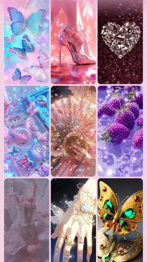 Glitter Wallpapers For Girls screenshot