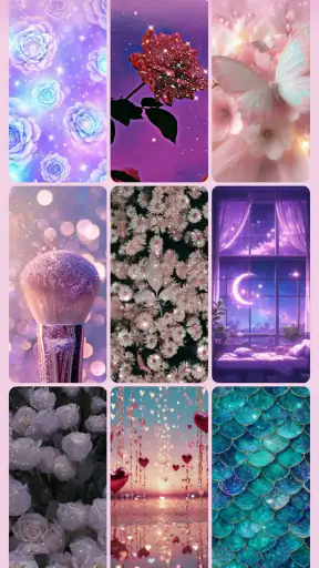 Glitter Wallpapers For Girls screenshot