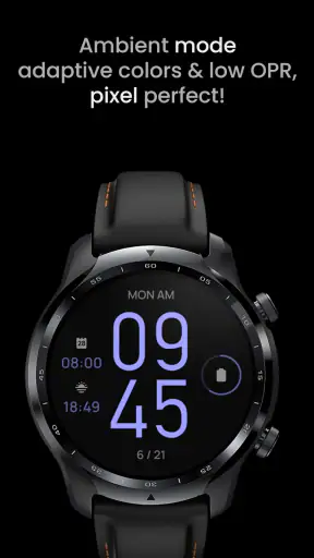 Glow Digital: Watch face screenshot