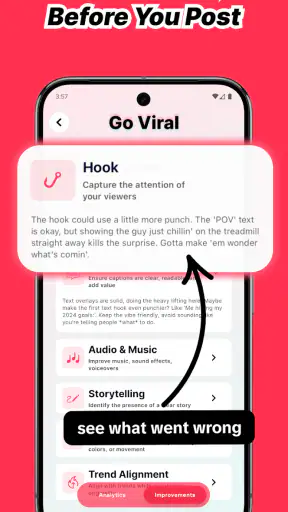 Go Viral: AI Creator Assistent screenshot