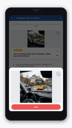 GodKänt teoriprov screenshot