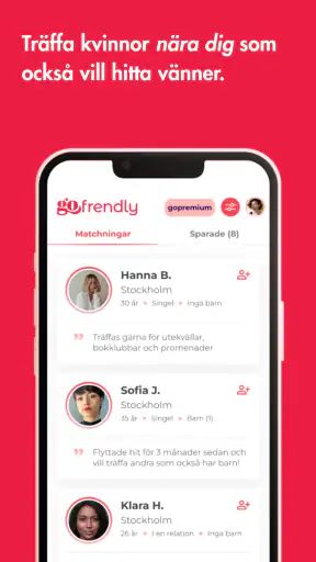 Gofrendly - Träffa nya vänner screenshot