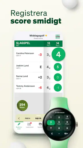 Golf GameBook Scorekort & GPS screenshot