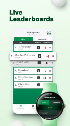 Golf GameBook Scorekort & GPS screenshot