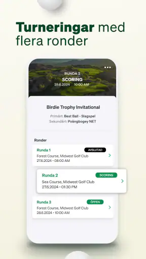 Golf GameBook Scorekort & GPS screenshot