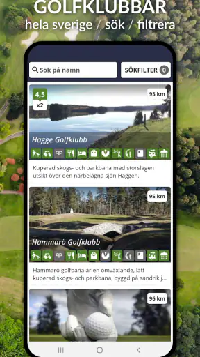 Golf i Sverige screenshot