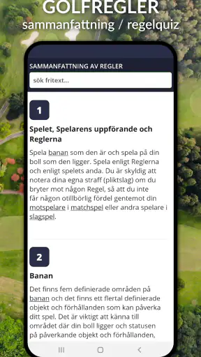 Golf i Sverige screenshot