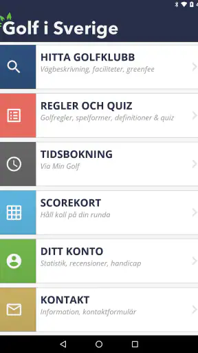 Golf i Sverige screenshot