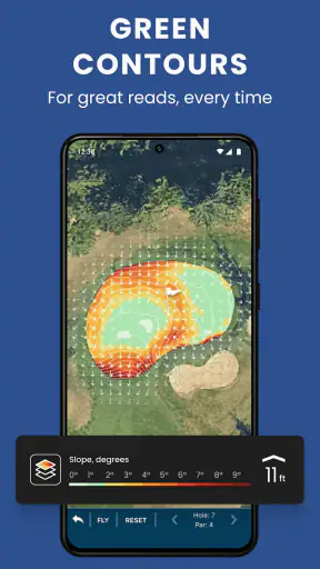 Golfplatta: Golf-GPS scorekort screenshot