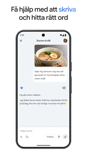 Google Gemini screenshot