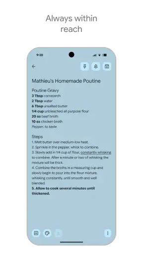 Google Keep – anteckn. & lista screenshot