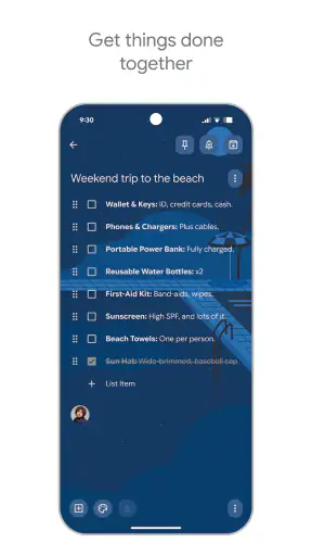 Google Keep – anteckn. & lista screenshot