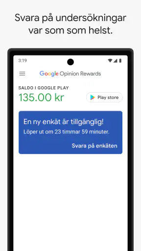 Google Konsumentpanel screenshot