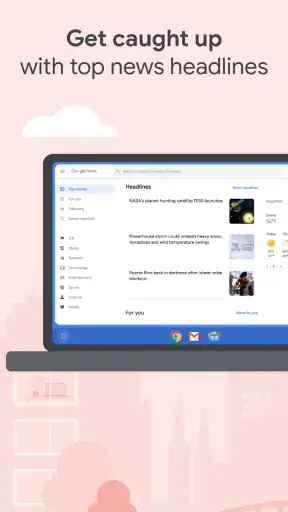 Google Nyheter screenshot