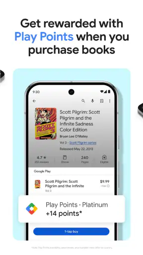 Google Play Böcker screenshot
