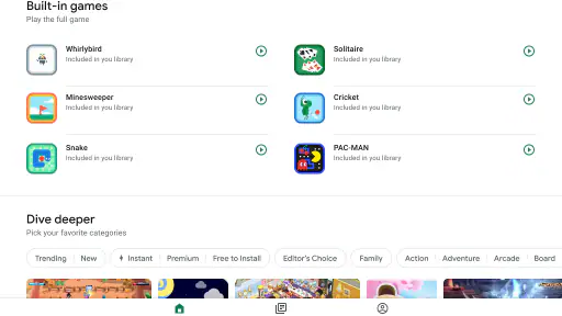 Google Play Spel screenshot