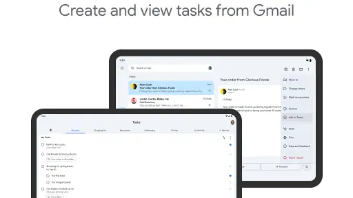 Google Tasks screenshot