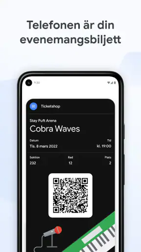 Google Wallet screenshot