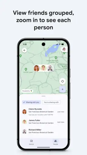 Googles Find Hub screenshot