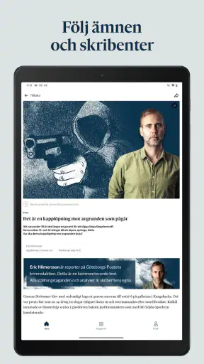 Göteborgs-Posten screenshot