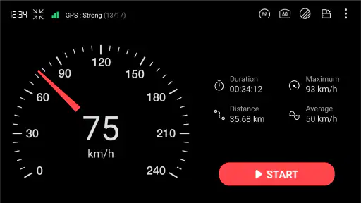 GPS Hastighetsmätare screenshot