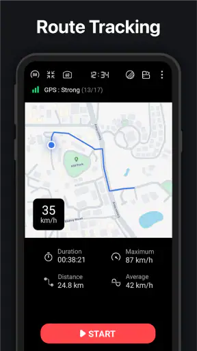 GPS Hastighetsmätare screenshot