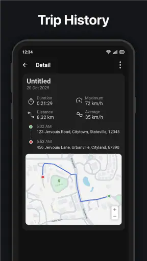 GPS Hastighetsmätare screenshot