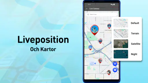 GPS-kartkamera – Tidsstämpel screenshot